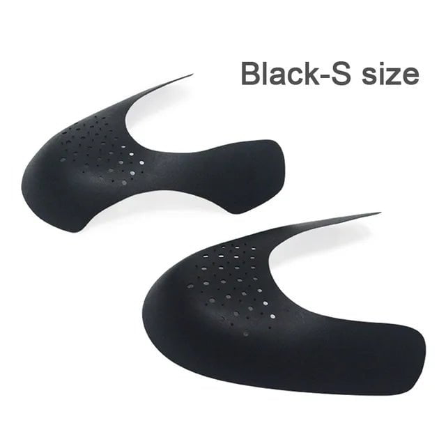 Storazone Black S EU(35-40) / CHINA 1 Pair Anti Crease Shoe Protector for Sneakers Toe Caps Anti-wrinkle Support Shoe Stretcher Extender Sport Shoe Protection