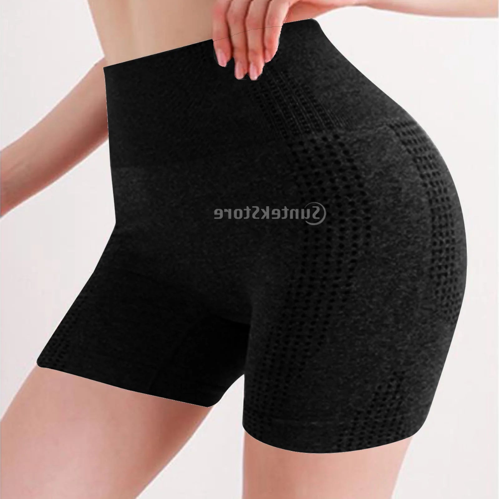 Storazone black / S M(40-65KG)-Shorts Push Up Sports Shorts For Women Cycling Shorts Jogging Fitness High Waist Gym shorts Leggings Women Yoga Clothing Women Shorts