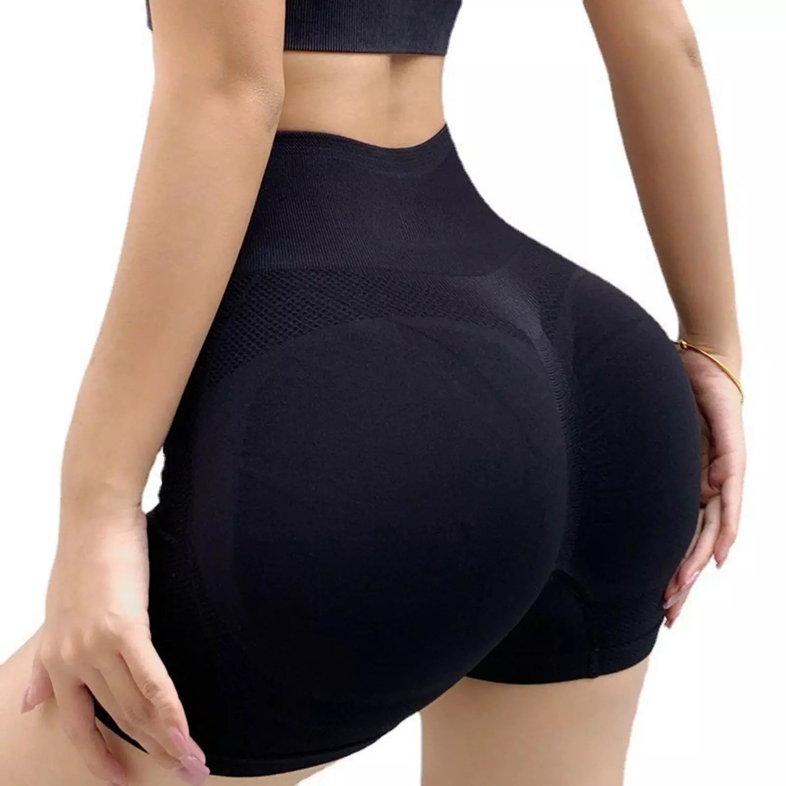 Storazone BLACK shorts / S M(40-65KG)-Shorts Push Up Sports Shorts For Women Cycling Shorts Jogging Fitness High Waist Gym shorts Leggings Women Yoga Clothing Women Shorts