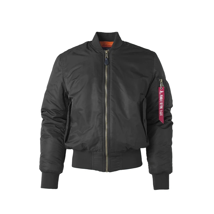Storazone Black Thick / XXS Military tactical Male Army MA-1 Flight Bomber Jacket Baseball Varsity College Pilot Air Force Waterproof Winter Coat For Men