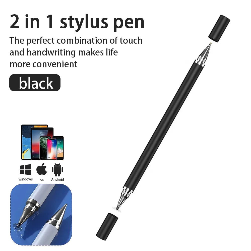 Storazone black Universal Stylus Pen For Android Smart Phone For Iphone Pad Tablet Pen Por Touch Screen For Apple Pencil iPad Accessories Pens