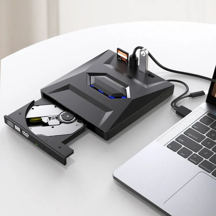 Storazone black USB 3.0Type C External CD DVD RW Optical Drive DVD Burner DVD Writer Super Drive For Laptop Notebook