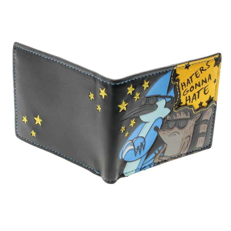 Storazone black Vintage High Quality Men's Wallets Designer New Women Purse  1267