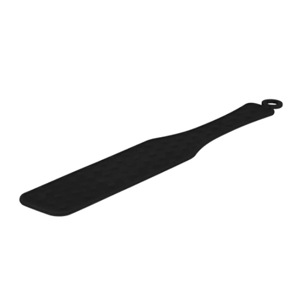 Storazone Black Whip Sex Whip Paddle Spanking Silicone Fetish Slave Restraint Sex Toy For Women Men Couples Flirting Erotic Adult Supplies Sexy Toys