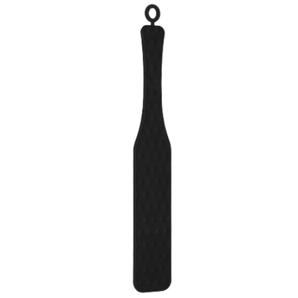 Storazone Black Whip Sex Whip Paddle Spanking Silicone Fetish Slave Restraint Sex Toy For Women Men Couples Flirting Erotic Adult Supplies Sexy Toys