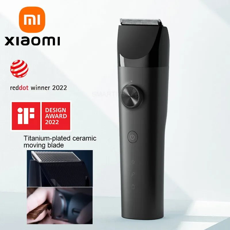 Storazone black XIAOMI MIJIA Hair Trimmer Machine IPX7 Waterproof Hair Clipper Professional Cordless Electric Hair Cutting Barber Trimmers Men