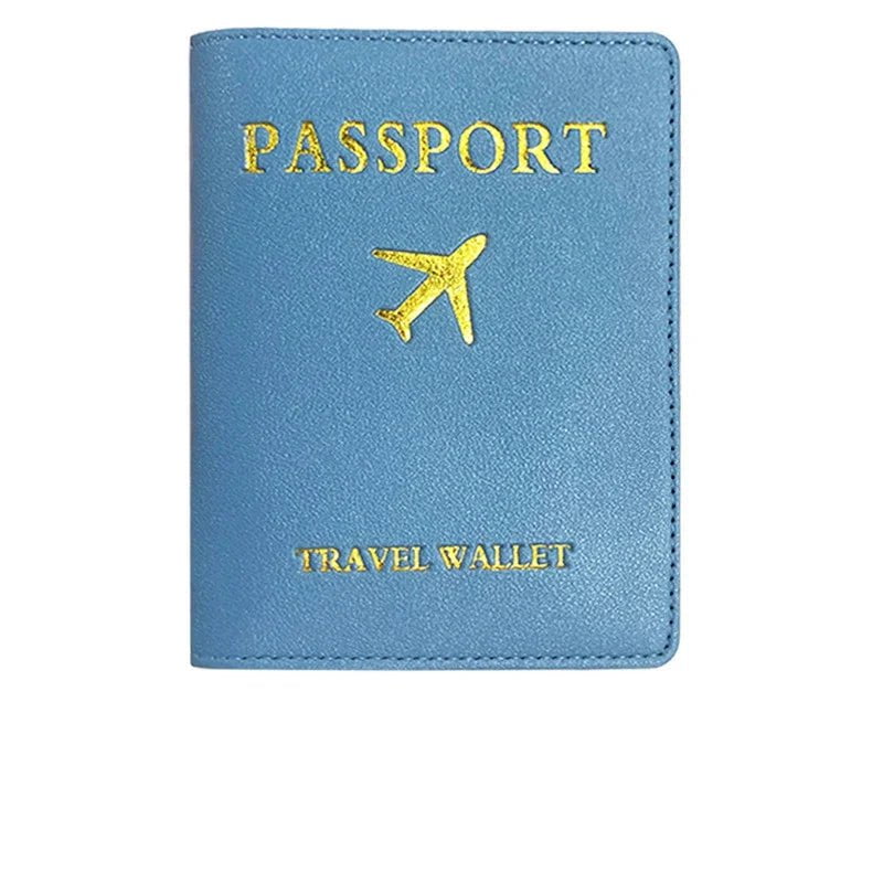 Storazone blue 1PC Women Men PU Leather Luggage Tag Suitcase Identifier Label Baggage Boarding Bag Tag Name ID Address Holder Travel Accessorie
