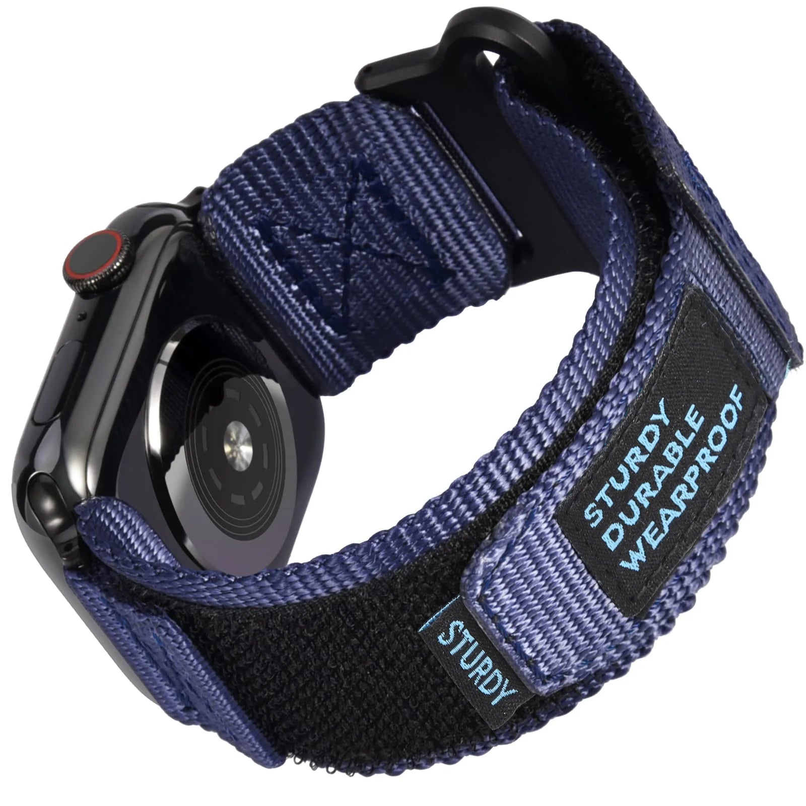 Storazone Blue / 38mm 40mm 41mm Compatible with Apple Watch Series 9/8/7 6/5/4/SE Ultra 2/3 Nylon Woven Band Designed to fit 49mm 42mm 44mm 45mm 38mm 40mm 41mm
