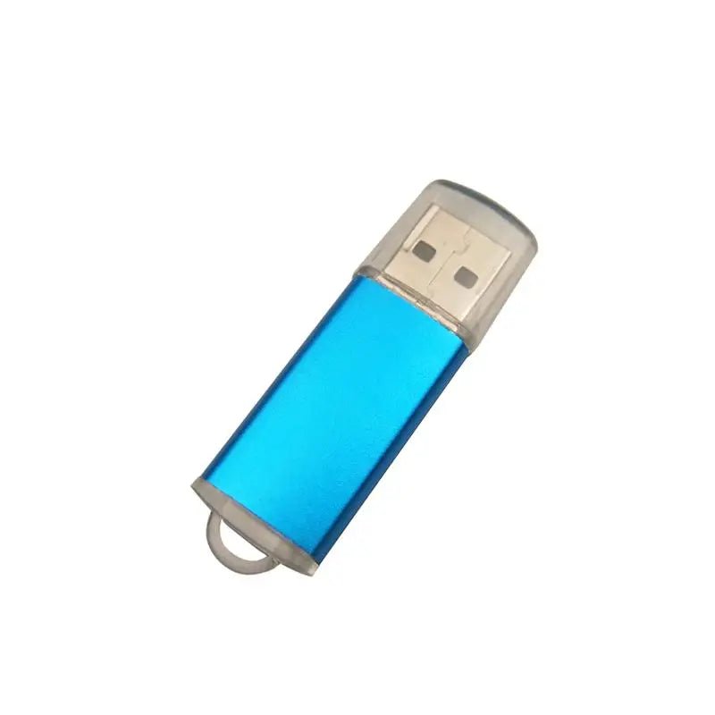 Storazone Blue / 4GB Engrave Gift USB Flash Pen Drive 2.0 4gb 8gb Memory Stick 128mb 16gb 32gb Pendrive for Business Mini Cle U(Over 10pcs Free Logo)