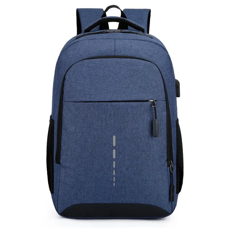 Storazone Blue Men's Waterproof Backpack Ultra Lightweight Back Bag for Men Backpack Book Bag Men's Stylish Backpack 15.6" Notebook Backpack