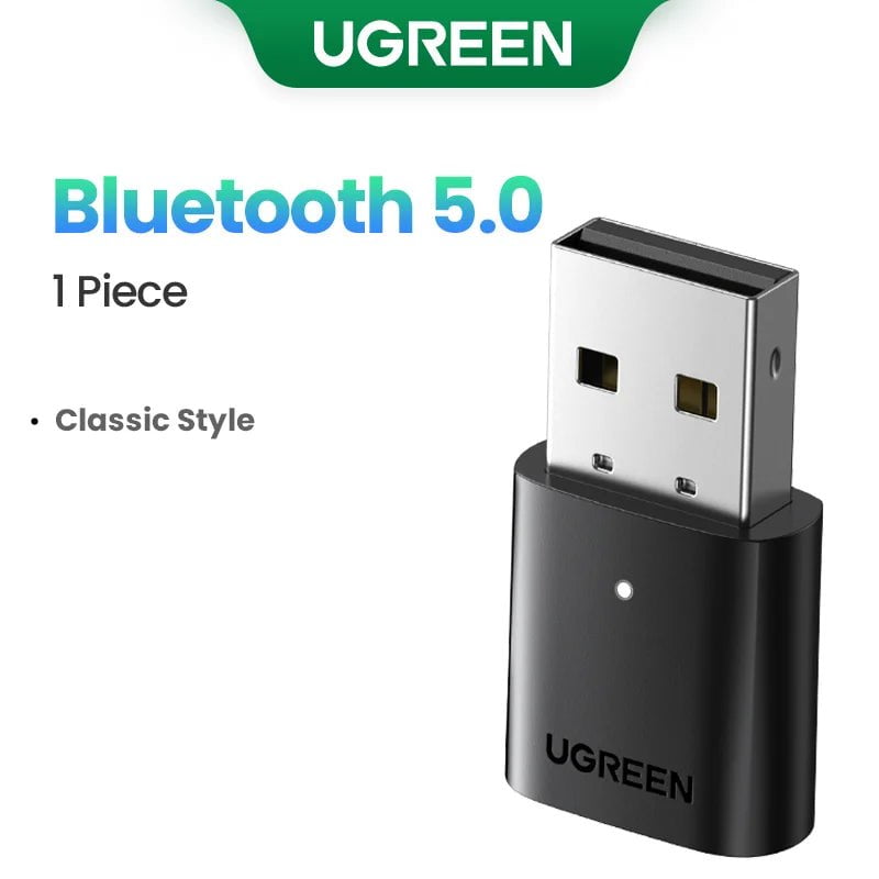 Storazone Bluetooth 5.0 1 / CHINA UGREEN USB Bluetooth 5.3 5.4  Dongle Adapter for PC Speaker Wireless Mouse Keyboard Music Audio Receiver Transmitter Bluetooth