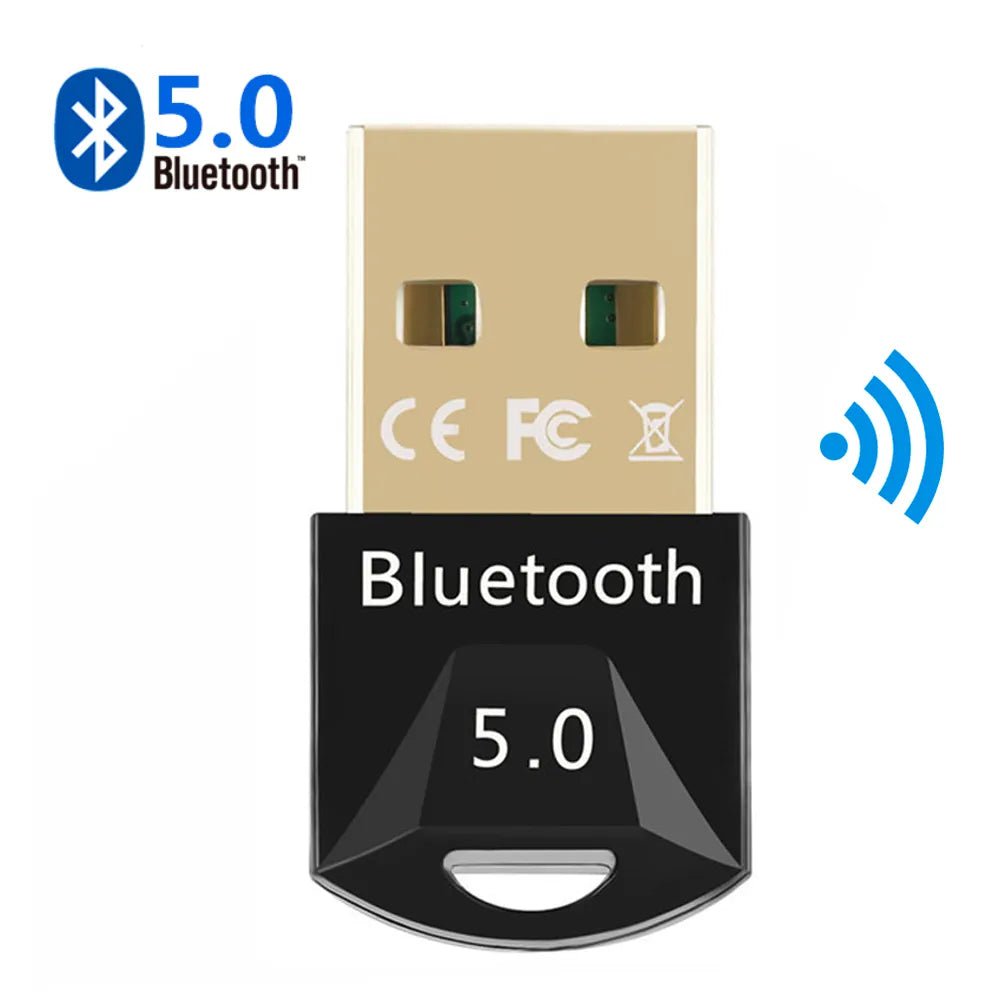 Storazone Bluetooth 5.0 Bluetooth Adapter for Pc Usb Bluetooth 5.0 Bluetooth 5.3 5.4 Dongle Receiver for Speaker Mouse Keyboard Music Audio Transmitter