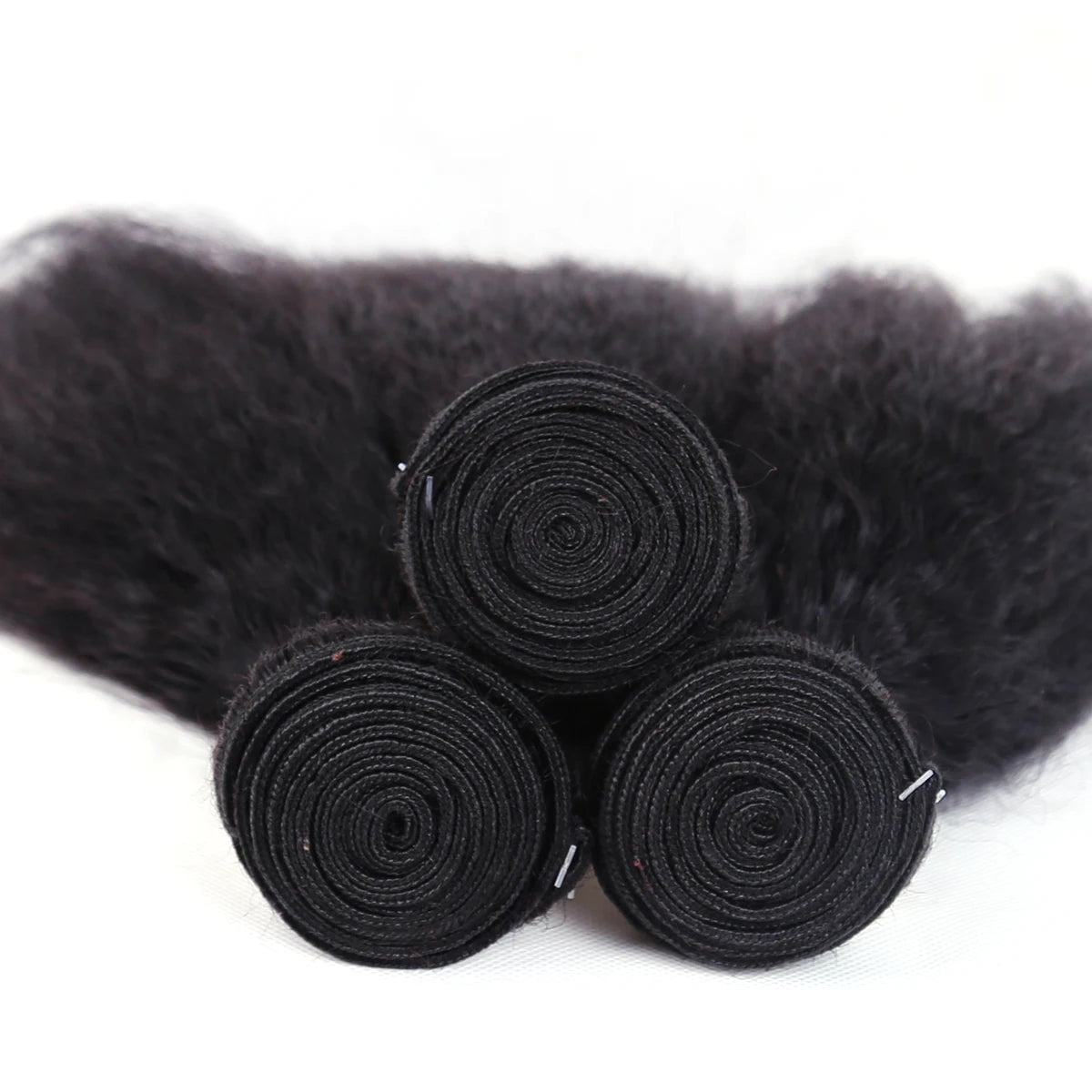 Storazone Brazilian Bundles Kinky Straight Human Hair 8a Original Human Hair Yaki Straight  Bundles On Sale Natural Color Thick Bundles