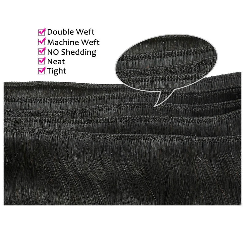 Storazone Brazilian Bundles Kinky Straight Human Hair 8a Original Human Hair Yaki Straight  Bundles On Sale Natural Color Thick Bundles