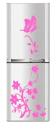 Storazone C Creative Butterfly Refrigerator Sticker Home Decoration Kitchen Mural DIY Wall Stickers Party Sticker Kids Room Wallpaper