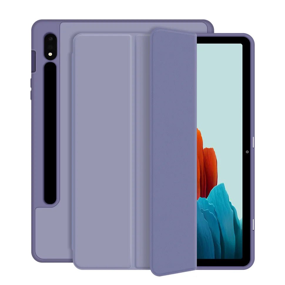 Storazone Capa Para Case For Samsung Galaxy Tab S8 S7 S9 11 Inch Funda Galaxy Tab S7 Plus FE S8 S9 FE Plus 12.4 With Pen Tray Smart Cover