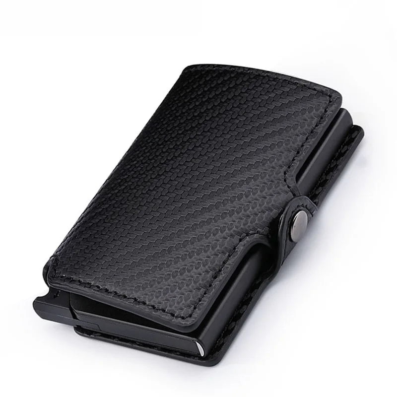 Storazone carbon Mens Slim Wallet with Money Clip Pop up RFID Blocking Credit Card Holder Minimalist Wallet for Men