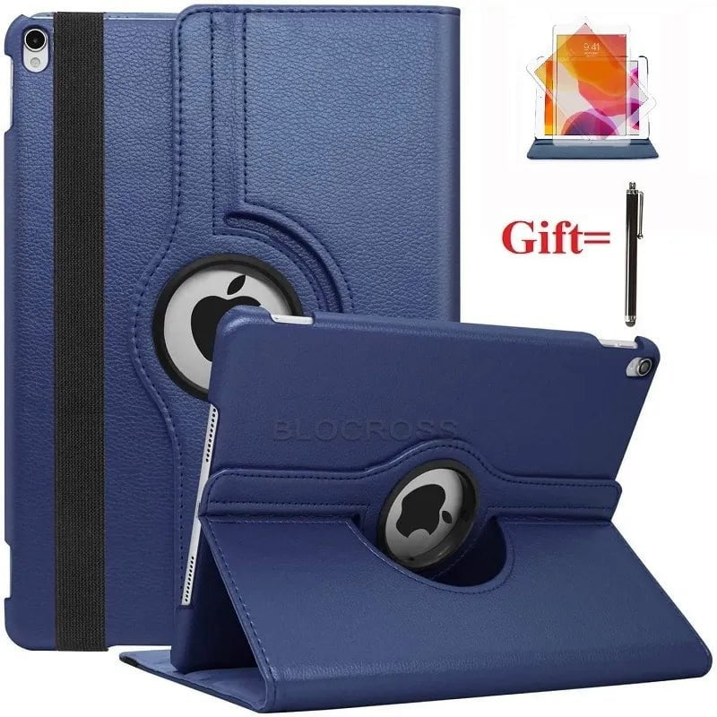 Storazone Case for IPad 2017 2018 9.7 IPad Air1 Air2 iPad 10.2 7th 8th 9th Gen Pu Leather Case Rotating Stand Smart Cover Auto Sleep Wake