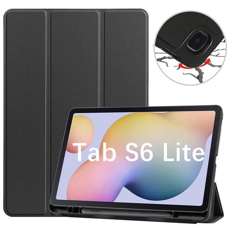 Storazone Case For Samsung Galaxy Tab S6 Lite 10.4 Stand Cover for Samsung Tab S6 Lite 2020 2022 SM-P613 P615 P610 P619 Pencil Holder Fund