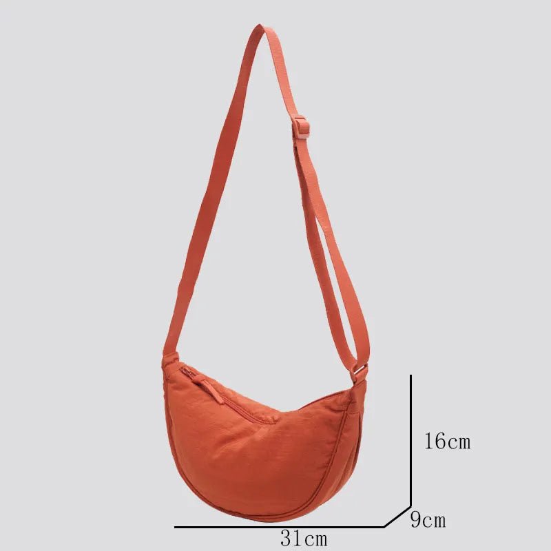 Storazone Casual Nylon Hobos Crossbody Bag for Women Designer Shoulder Bags Large Capacity Tote Lady Travel Shopper Bag Female Purses 2023