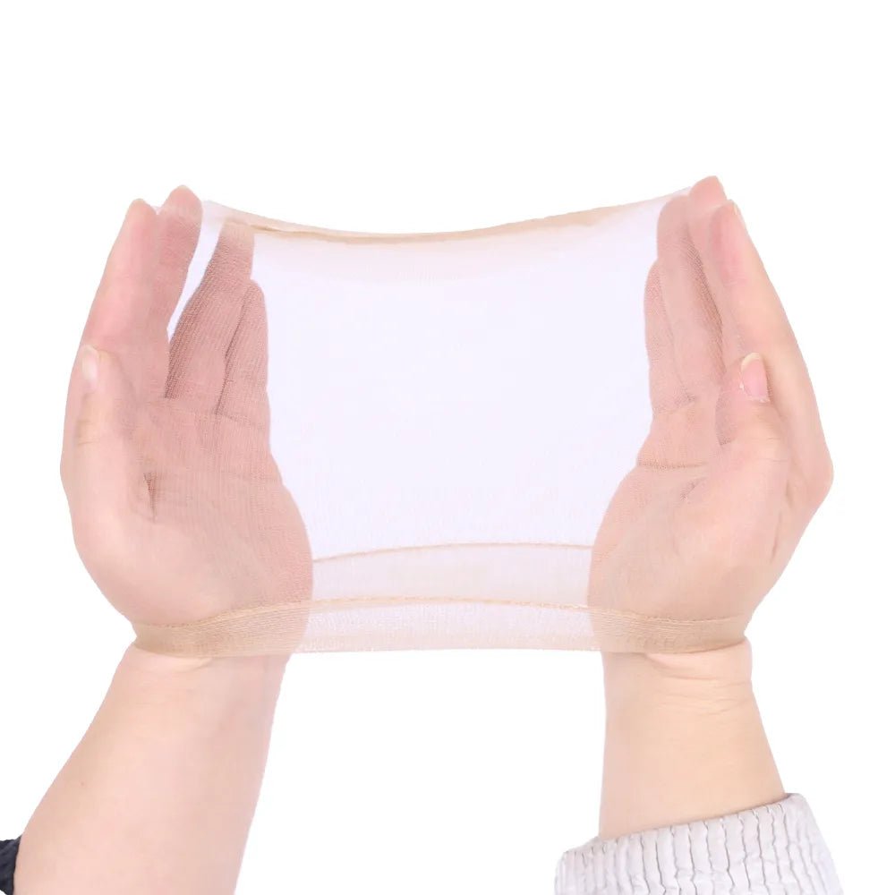Storazone Cheap 10/20Pcs Hd Wig Thin Stocking Cap Wig Deluxe Wig Cap Hair Net For Weave Nylon Stretch Mesh Wig Cap Hd Wig Caps For Wigs