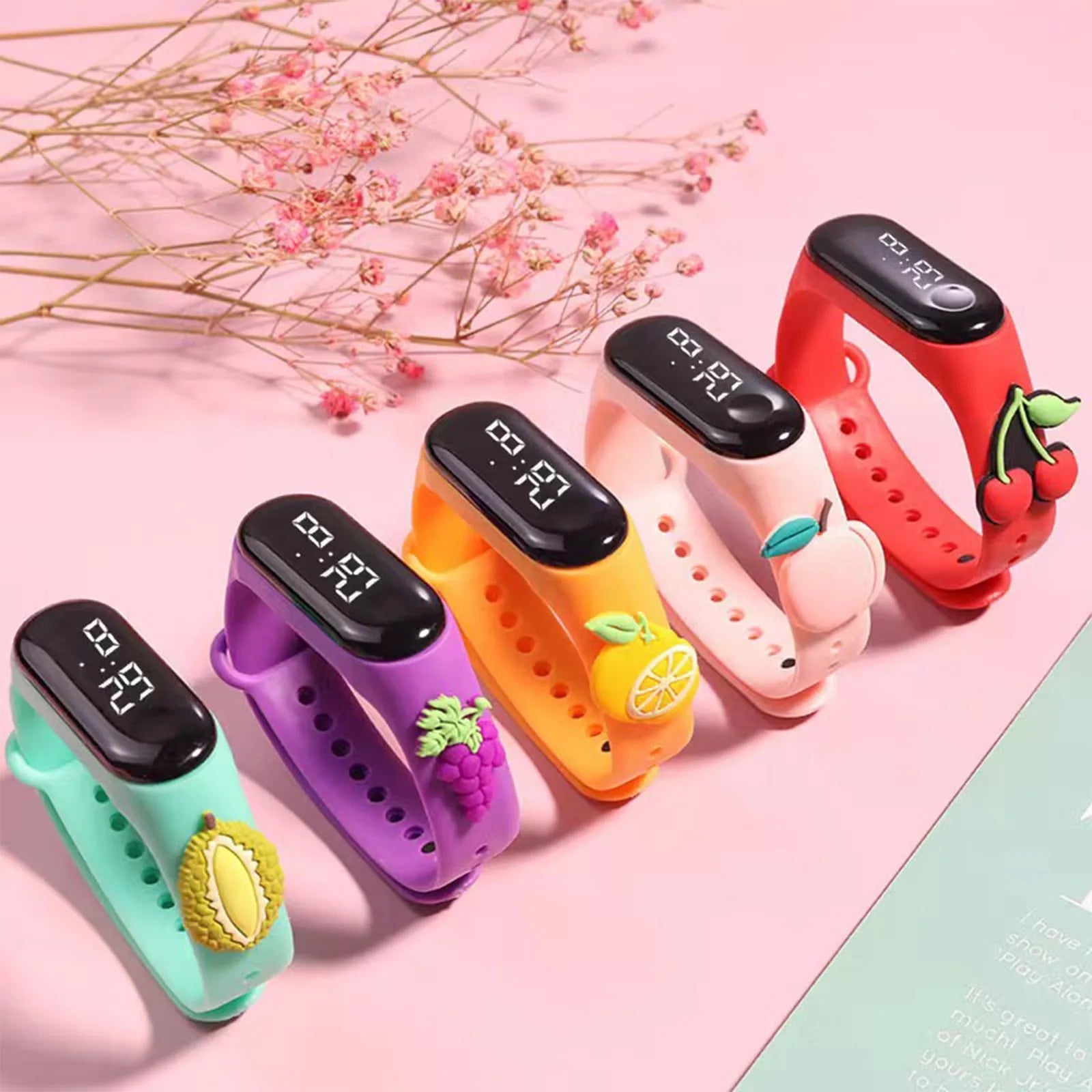 Storazone Children's Sports Smart Watch Outdoor Silicone Bracelet Electronic Watch Kids Bracelet Digital Watches Boys Girls reloj montre