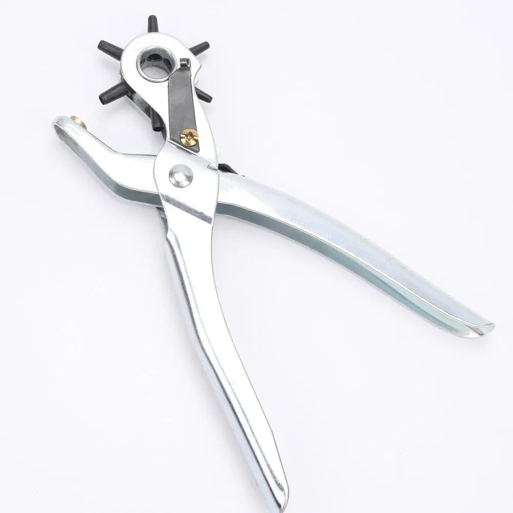 Storazone CHINA / 1 Leather Hole Punch Leather Tools Multifunctional Ordinary Carbon Steel Belt Puncher Punching Tool Belt Hole Puncher Crafts Tool