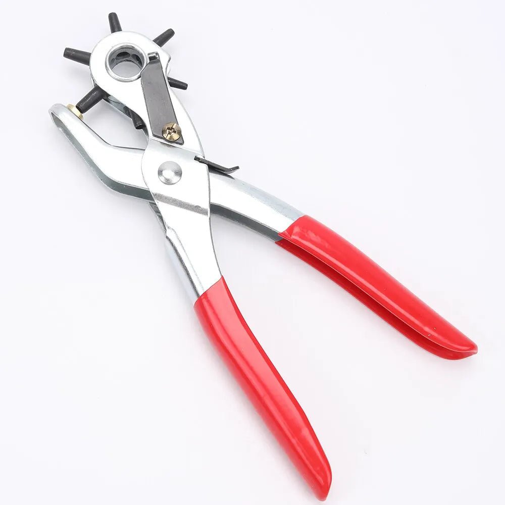 Storazone CHINA / 2 Leather Hole Punch Leather Tools Multifunctional Ordinary Carbon Steel Belt Puncher Punching Tool Belt Hole Puncher Crafts Tool