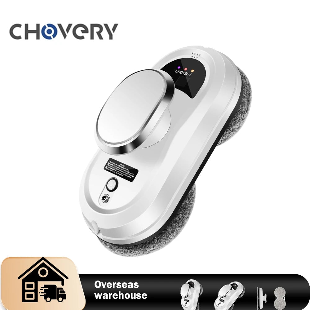 Storazone CHOVERY Robot vacuum cleaner window cleaning robot window cleaner electric glass limpiacristales remote control