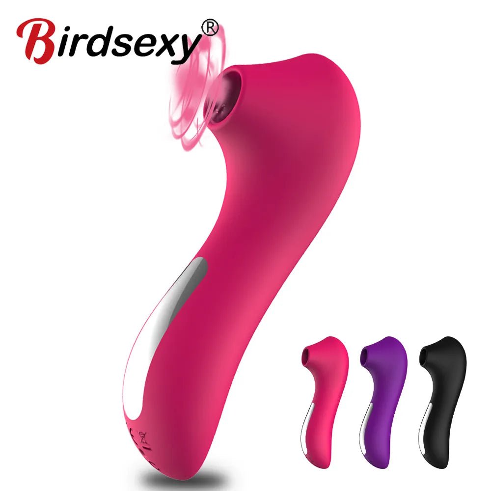 Storazone Clit Sucker Vagina Sucking Vibrator Female Clitoris Vacuum Stimulator Nipple Sexy Toys for Adults 18 Women Masturbator Product