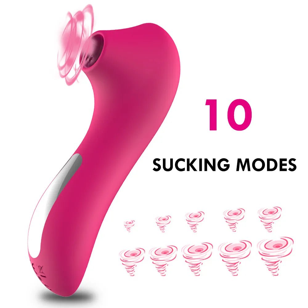 Storazone Clit Sucker Vagina Sucking Vibrator Female Clitoris Vacuum Stimulator Nipple Sexy Toys for Adults 18 Women Masturbator Product