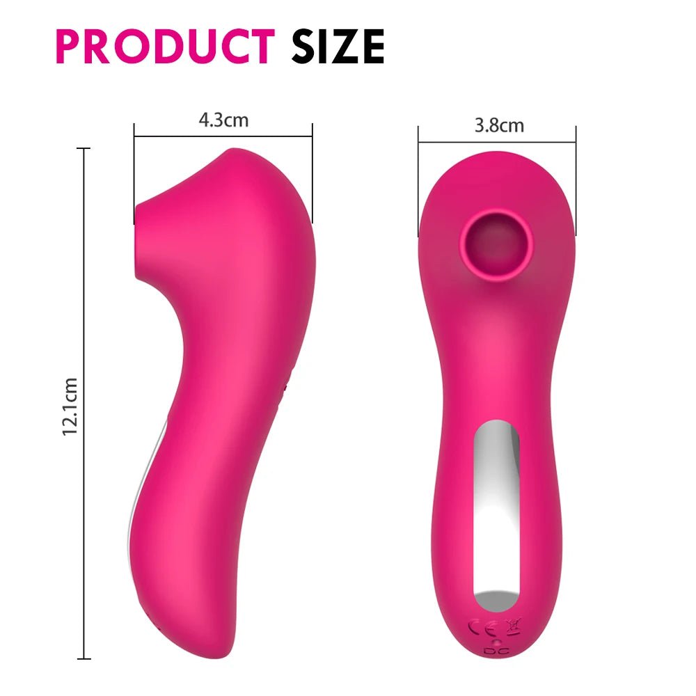 Storazone Clit Sucker Vagina Sucking Vibrator Female Clitoris Vacuum Stimulator Nipple Sexy Toys for Adults 18 Women Masturbator Product
