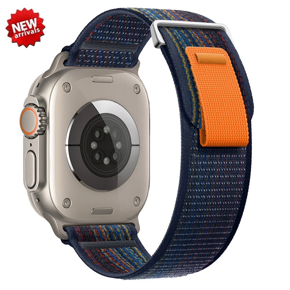 Storazone color-19 / 38MM 40MM 41MM / CHINA Trail Loop Band for Apple Watch Ultra 2 49MM Strap 44mm 40mm 41mm 42mm Correa Bracelet for IWatch Series 9 8 7 6 5 Se 45mm Strap