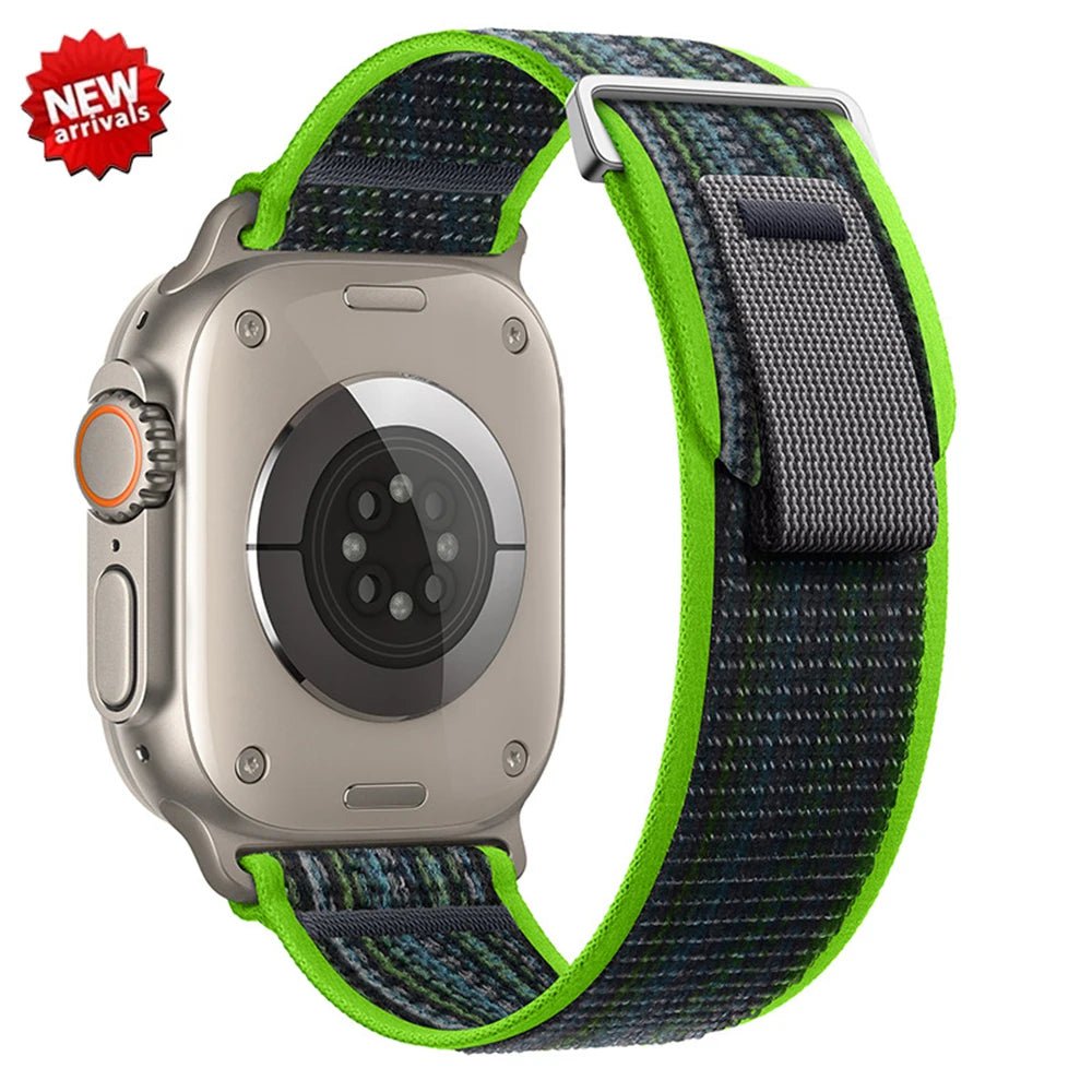 Storazone color-21 / 38MM 40MM 41MM / CHINA Trail Loop Band for Apple Watch Ultra 2 49MM Strap 44mm 40mm 41mm 42mm Correa Bracelet for IWatch Series 9 8 7 6 5 Se 45mm Strap