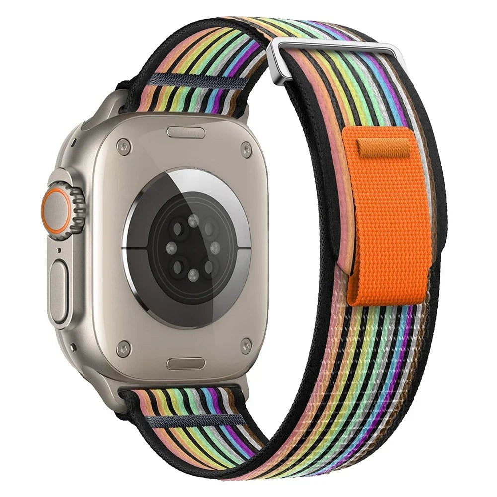 Storazone color-9 / 38MM 40MM 41MM / CHINA Trail Loop Band for Apple Watch Ultra 2 49MM Strap 44mm 40mm 41mm 42mm Correa Bracelet for IWatch Series 9 8 7 6 5 Se 45mm Strap