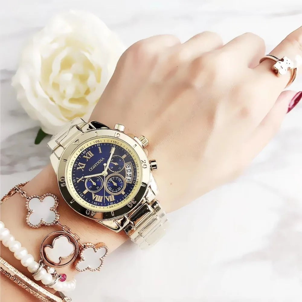 Storazone CONTENA 2023 Top Brand Luxury Watches for Women Fashion Creative Steel Bracelet Women's Watches Ladies Quartz Watch Reloj Mujer