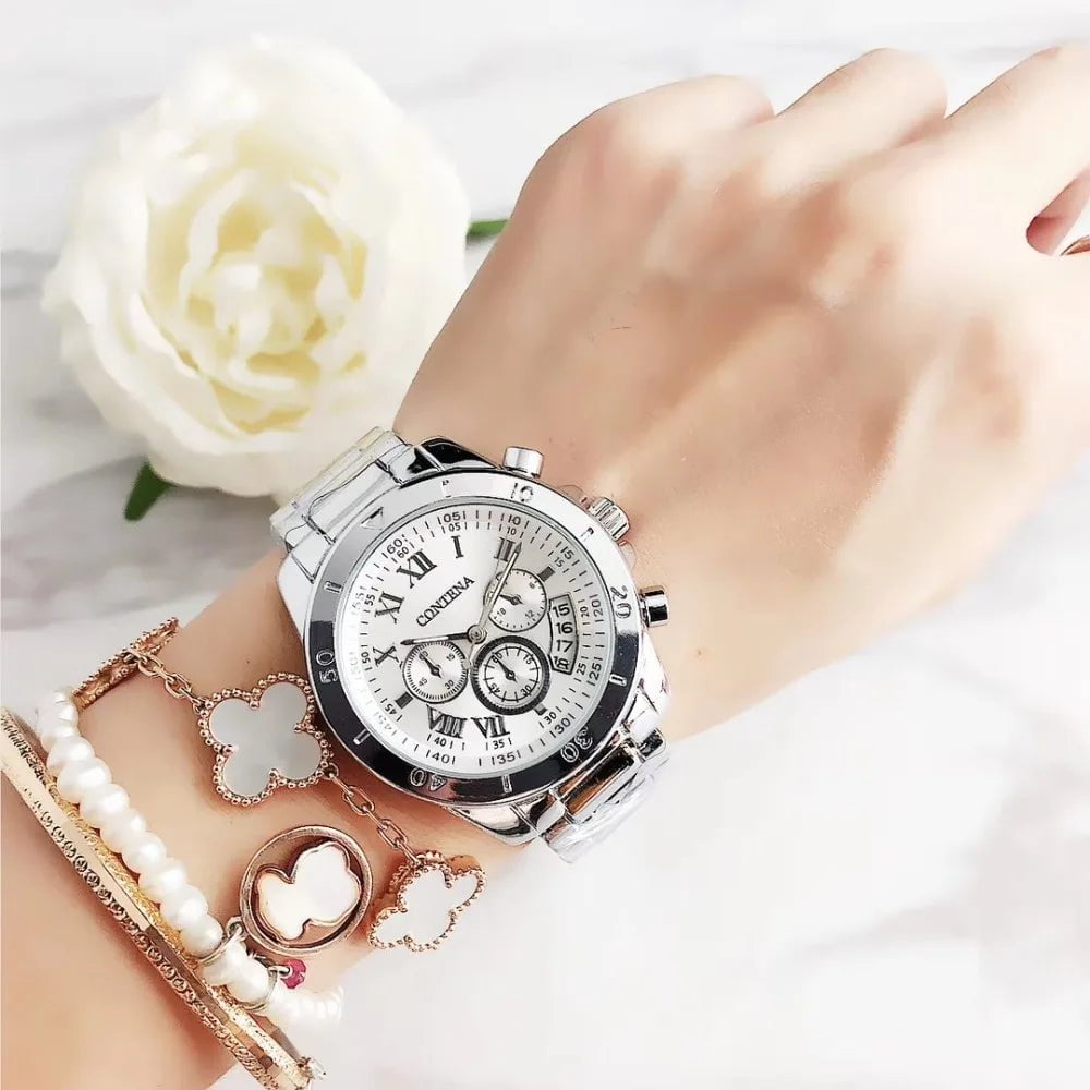 Storazone CONTENA 2023 Top Brand Luxury Watches for Women Fashion Creative Steel Bracelet Women's Watches Ladies Quartz Watch Reloj Mujer