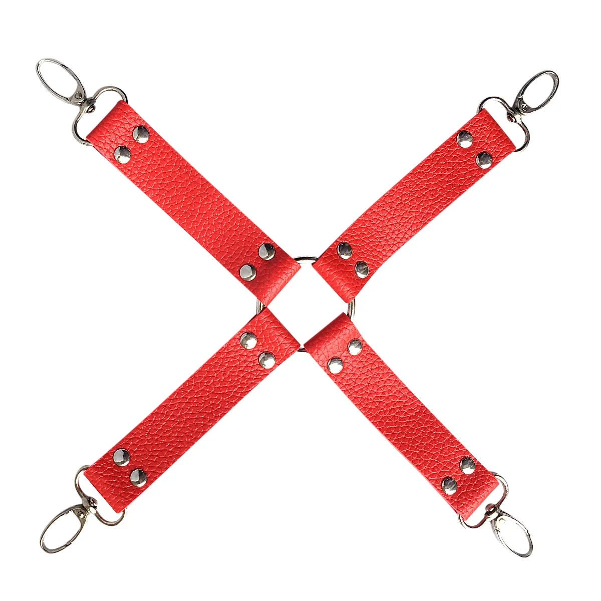 Storazone Cross buckle-red Handcuffs Cross buckle For Restraints Bondage Bracelet BDSM Woman Erotic Adult Sex Toys Game For Couples Exotic Accessorie shop