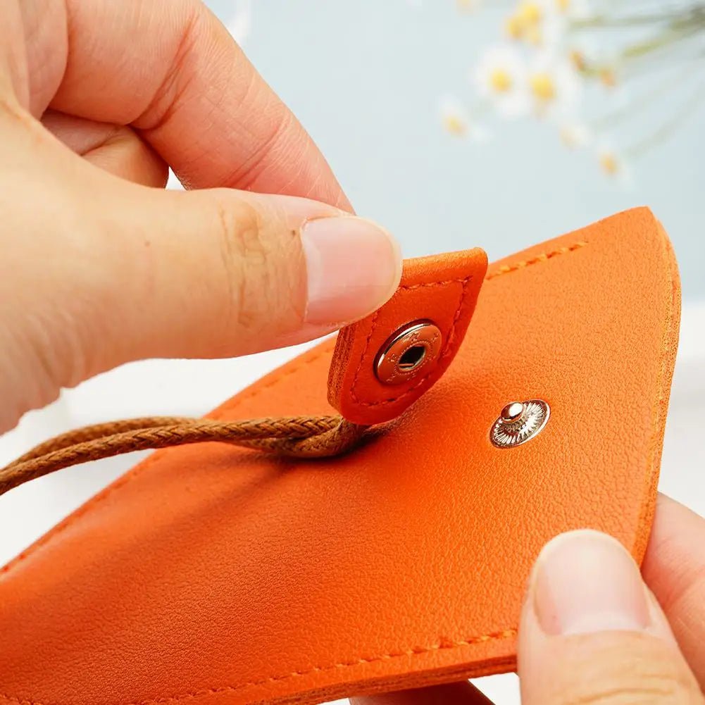 Storazone Cute Fruits Unisex Pull Type Key Bag Housekeepers Car Key Holder Case New Leather Keychain Pouch PU Leather Key Wallets