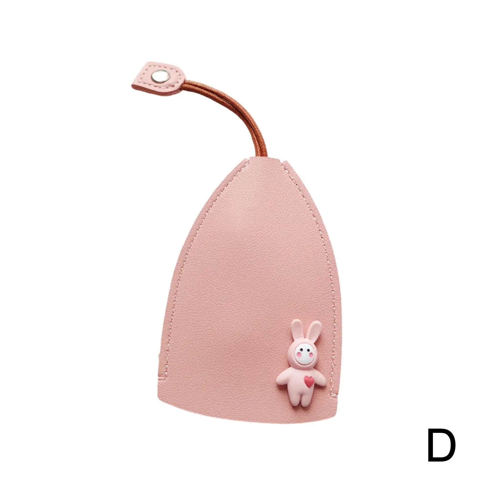 Storazone D / China Cute Fruits Unisex Pull Type Key Bag Housekeepers Car Key Holder Case New Leather Keychain Pouch PU Leather Key Wallets