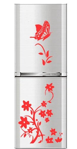 Storazone D Creative Butterfly Refrigerator Sticker Home Decoration Kitchen Mural DIY Wall Stickers Party Sticker Kids Room Wallpaper