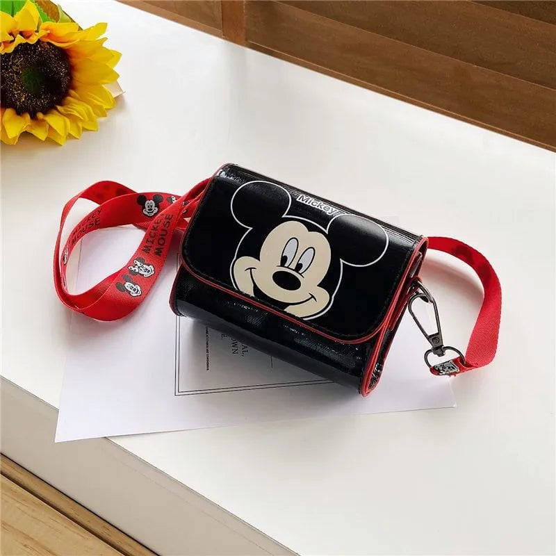 Storazone D Disney Shoulder Bag with Mickey Mouse Cute Mini Crossbody Bag for Kid Purse Minnie Mickey Mouse Cartoon Girls Side Bags