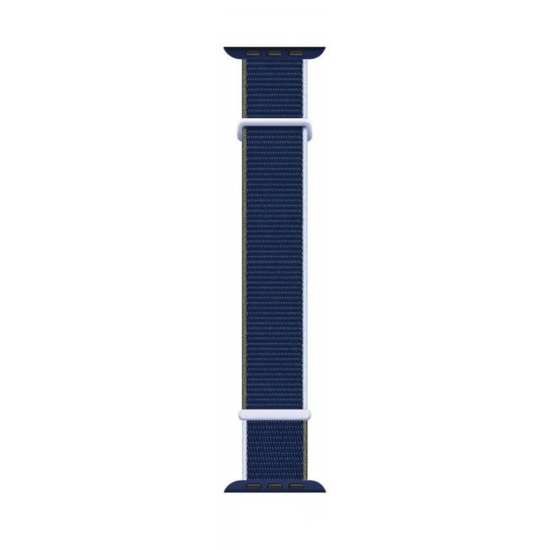 Storazone Dark blue / 38mm 40mm 41mm Nylon Band for Apple Watch Strap 49mm 45mm 41mm 44mm 40mm 42mm 38mm Adjustable Elastic Bracelet iWatch Ultra Series 3 4 5 SE 678