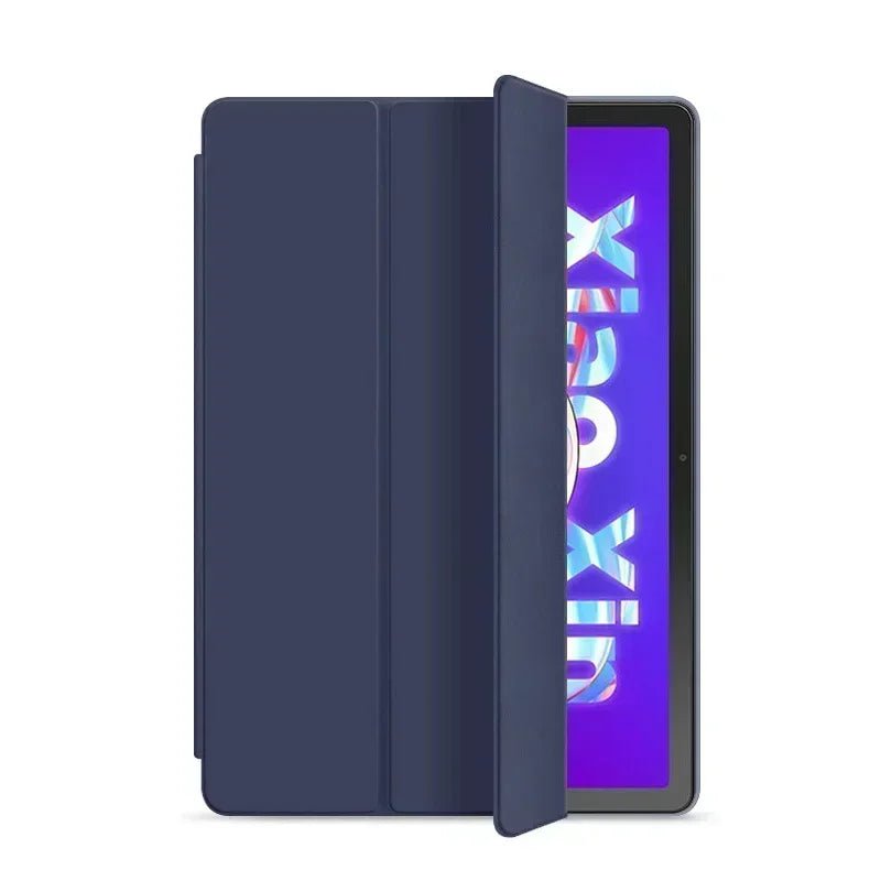 Storazone Dark blue / M10 Plus 3rd 10.6 / CHINA Smart Case for Lenovo Xiaoxin Pad 2022 10.6" Trifold Leather Flip Smart Cover for Xiaoxin P12 TB128FU Magnetic Tablet Case