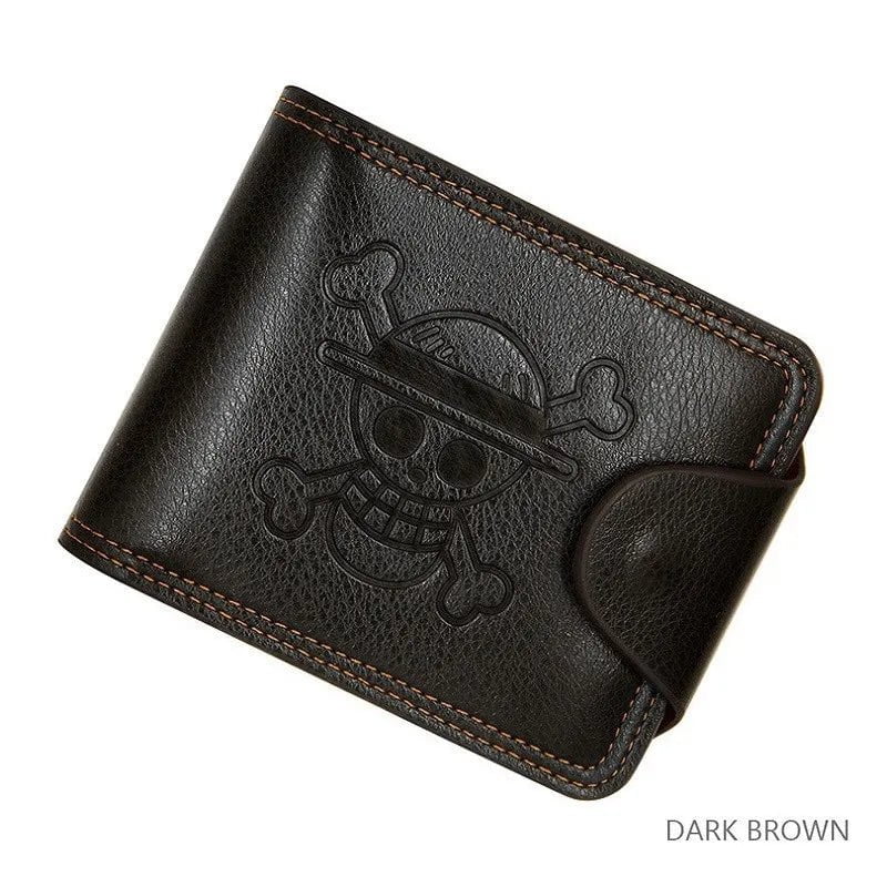 Storazone Dark brown New Men's Wallet Short Multi-Functional Multiple Card Slots Trendy Cartoon Wallet Luxury Wallet Men Designer Brand Small Slim