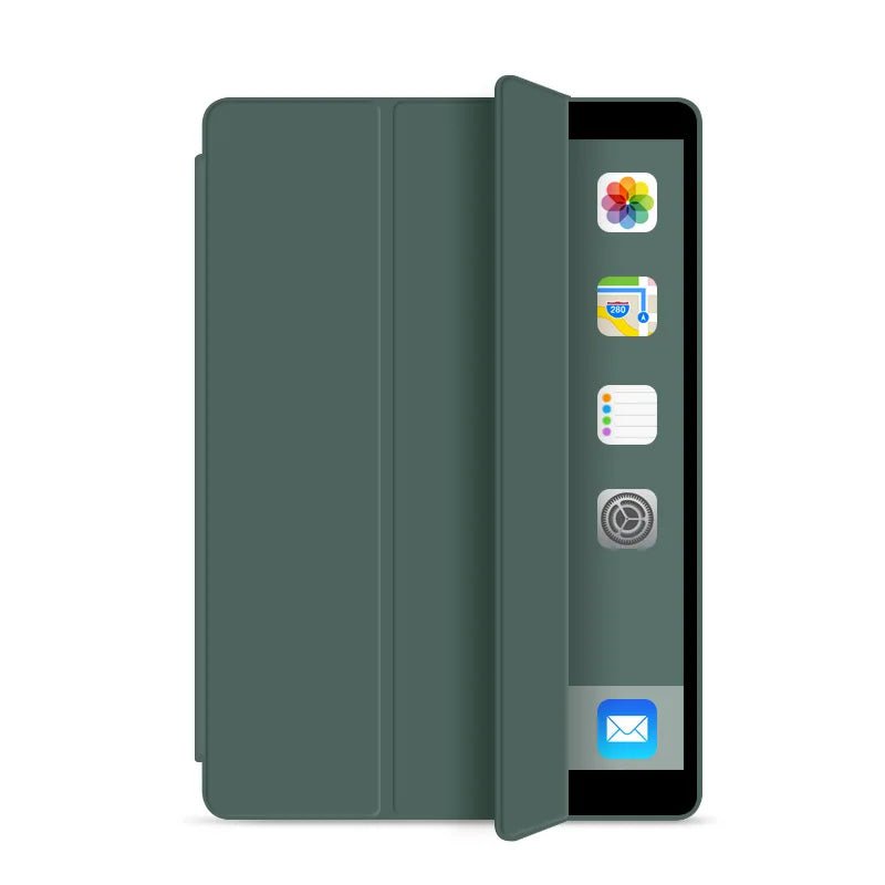 Storazone Dark Green / iPad 10th 10.9 / CHINA For 2021 iPad 10.2 Case 7/8/9th Generation Cover For 2018 9.7 5/6th Air 2/3 10.5 Mini 4 5 6 Pro 11 Air 4/5 10.9 10th funda