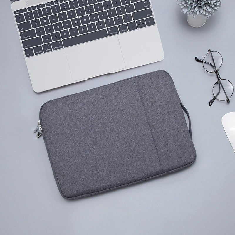 Storazone Dark Grey / 11inch 12inch Laptop Bag for Macbook Air m2 Case  12 13.3 14 15  Inner Bladder For Macbook Pro Air M1 Lenovo Dell HP Huawei Xiaomi Denim Bag