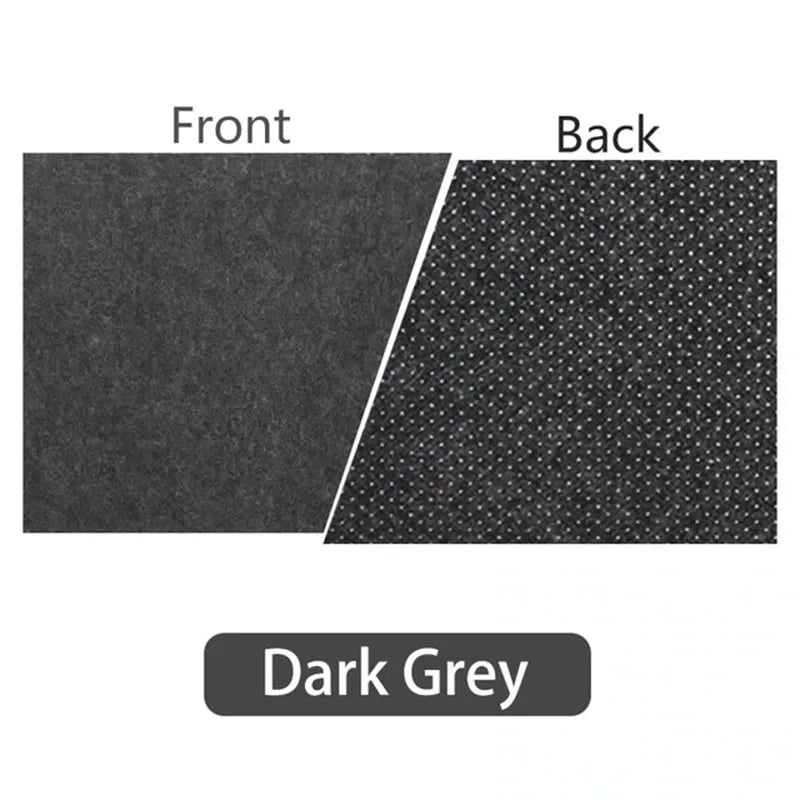 Storazone Dark Grey / 60x30 cm Soft Breathable Large Computer Desk Mat Wool Felt Laptop Anti-Slip Mats Gamer Mouse Pad Simple and Comfortable for Cold Weather