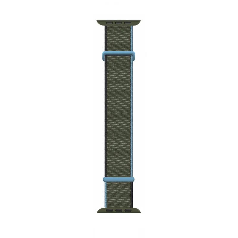 Storazone Dark olive green / 38mm 40mm 41mm Nylon Band for Apple Watch Strap 49mm 45mm 41mm 44mm 40mm 42mm 38mm Adjustable Elastic Bracelet iWatch Ultra Series 3 4 5 SE 678