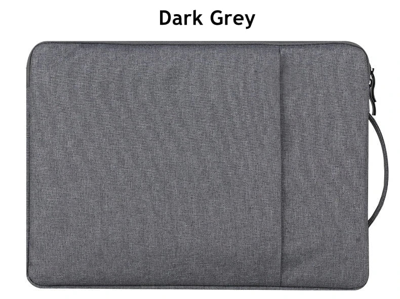 Storazone DarkGray / 11 inch-30x20x2cm Laptop Sleeve Handbag Case for Macbook Pro Air 13.3 14 15 15.6 15.4 16 inch Waterproof Notebook Cover for Lenovo ASUS Xiaomi Bag